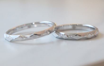 ダイヤのない結婚指輪