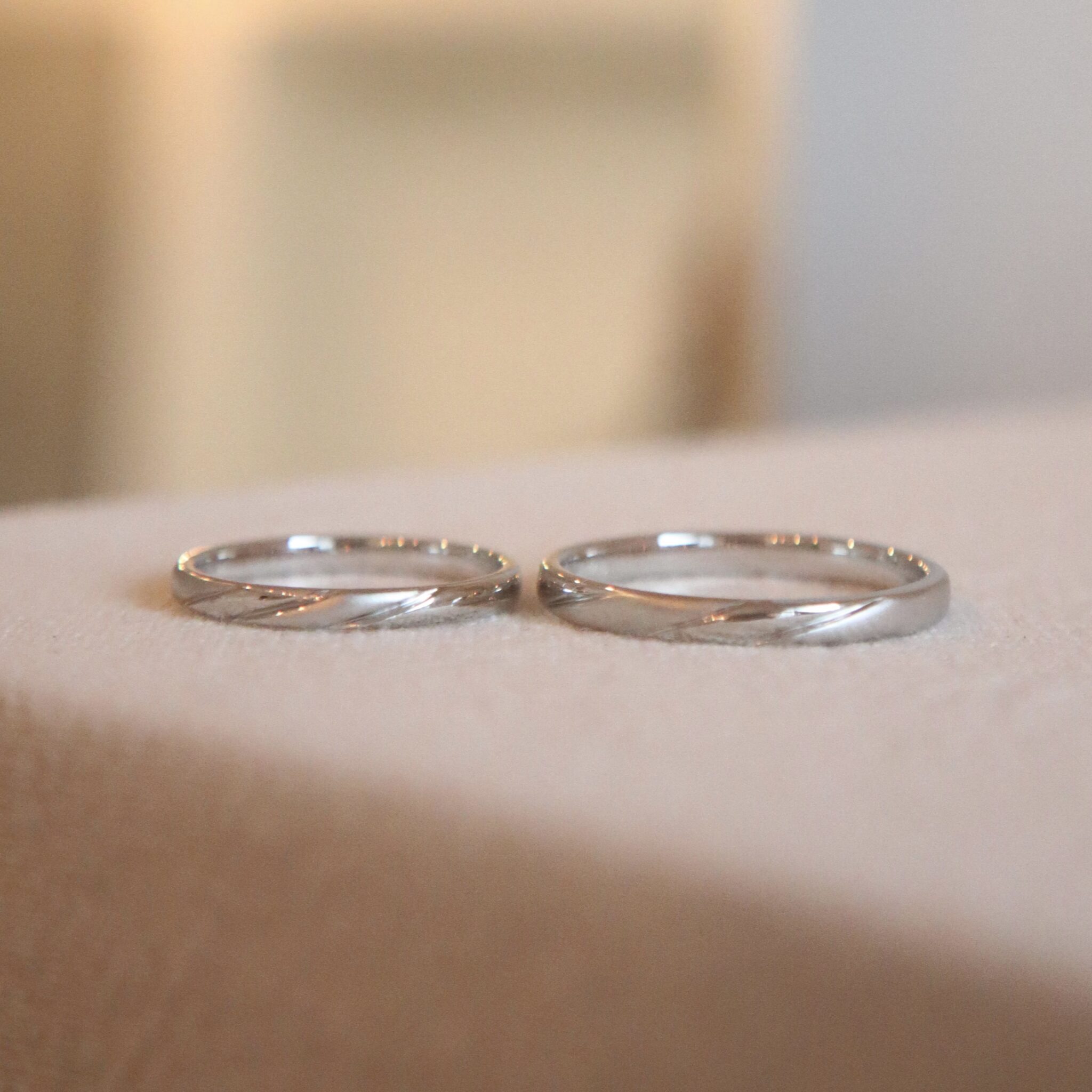 細め？太め？結婚指輪の幅で変わる印象