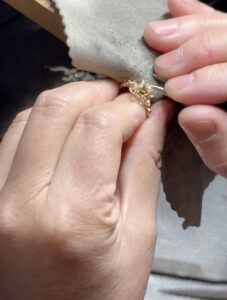 杢目金の指輪ができるまで。長野の職人さんの工房を訪ねてきました。