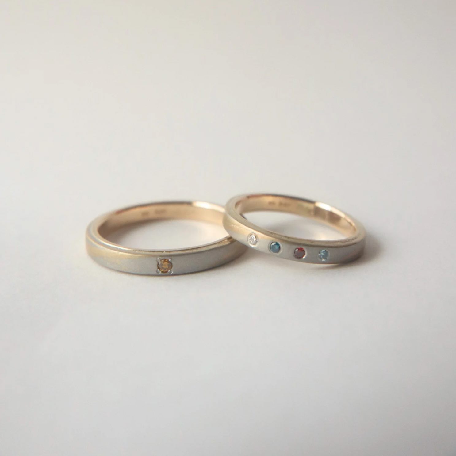 結婚指輪杢目金(もくめがね)